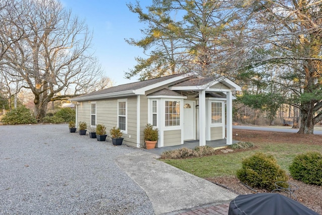 view of outbuilding with an outdoor structure