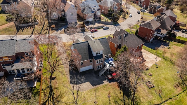 6545 Chessington Dr, Nashville, TN 37221 - birds eye view of property featuring a residential view
