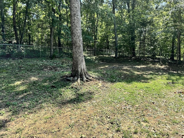 view of nature with a wooded view