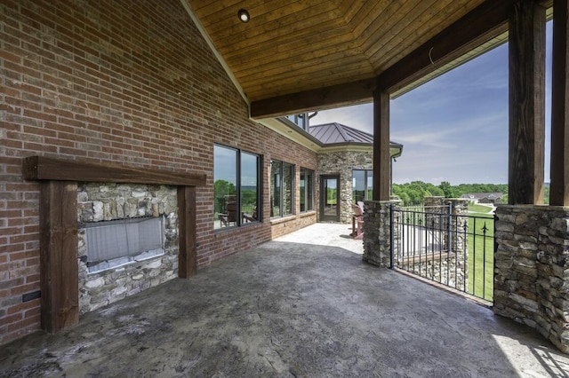 view of patio / terrace