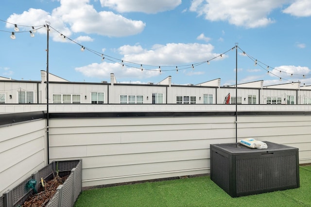 view of patio / terrace featuring a balcony