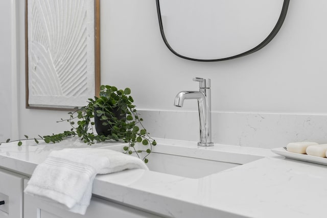 bathroom with a sink