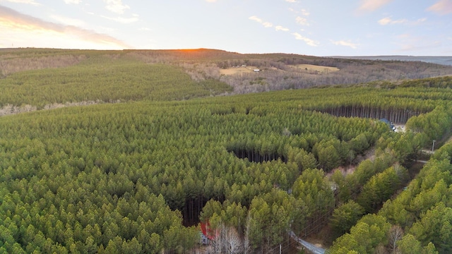 aerial view with a view of trees