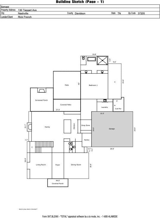 view of layout