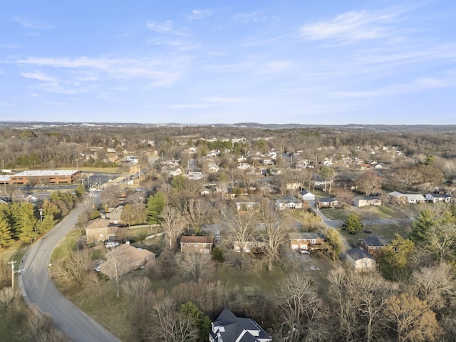 birds eye view of property featuring a residential view