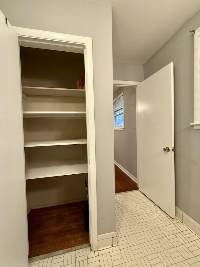 view of closet