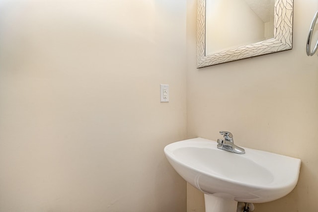 bathroom with a sink