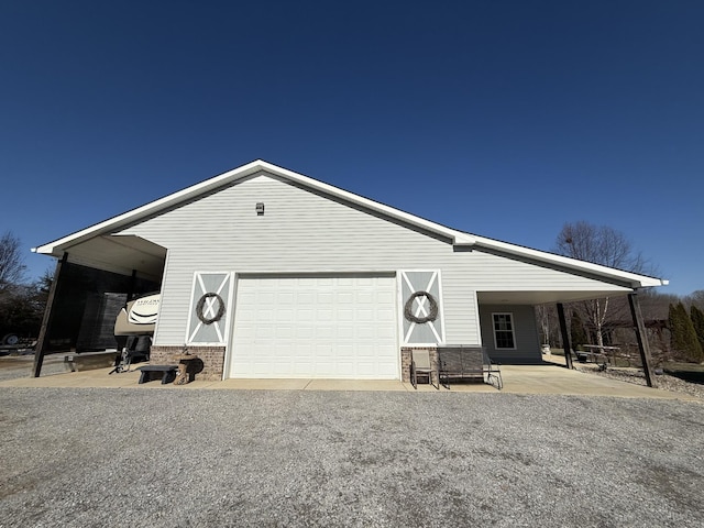 view of front of house featuring brick siding