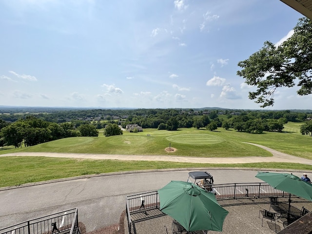 128 Village Cir, Lebanon, TN 37087 - aerial view of a golf course and a tree filled landscape