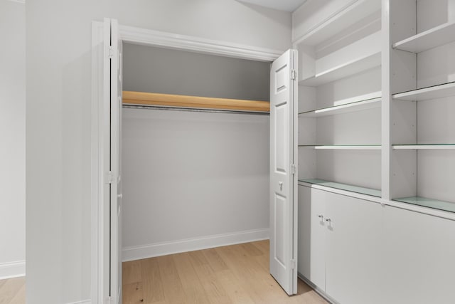 view of closet