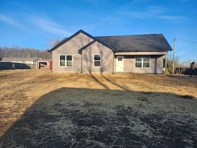 view of front of house