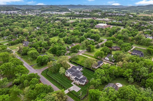 aerial view