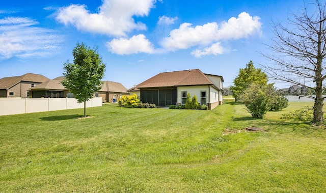 4268 Sango Rd, Clarksville, TN 37043 - view of yard with a sunroom