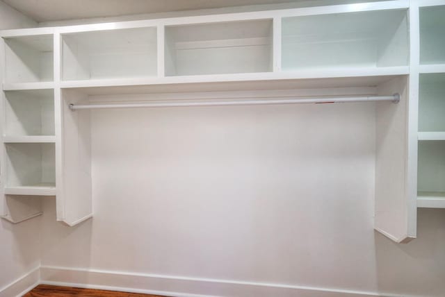 view of closet