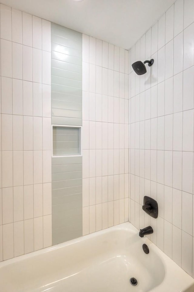 full bathroom featuring shower / bathtub combination