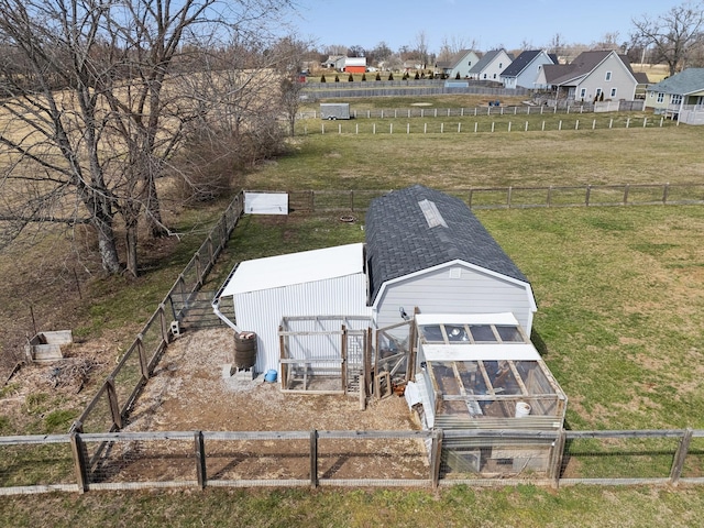 drone / aerial view