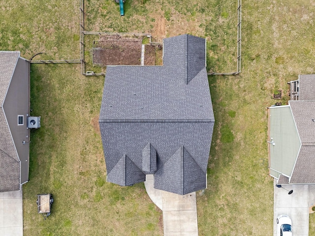 drone / aerial view