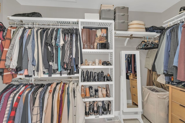 view of spacious closet