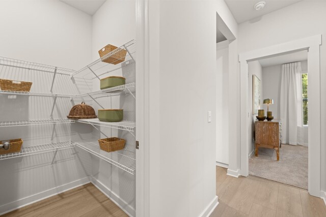 view of pantry