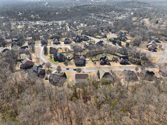 birds eye view of property featuring a residential view