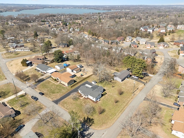 drone / aerial view featuring a residential view