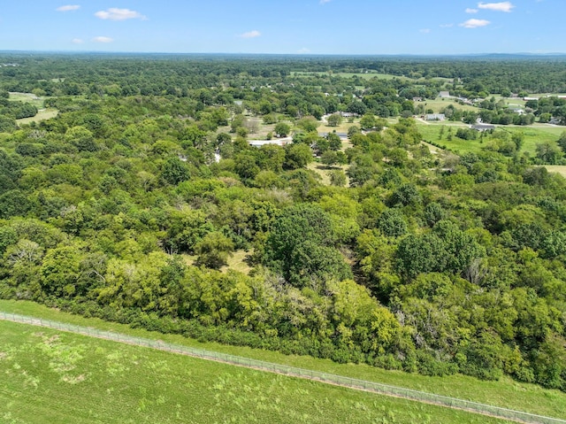 aerial view with a view of trees