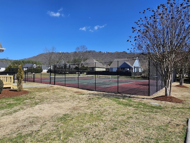 8858 Silver Maple Dr, Ooltewah, TN 37363 - view of sport court featuring fence