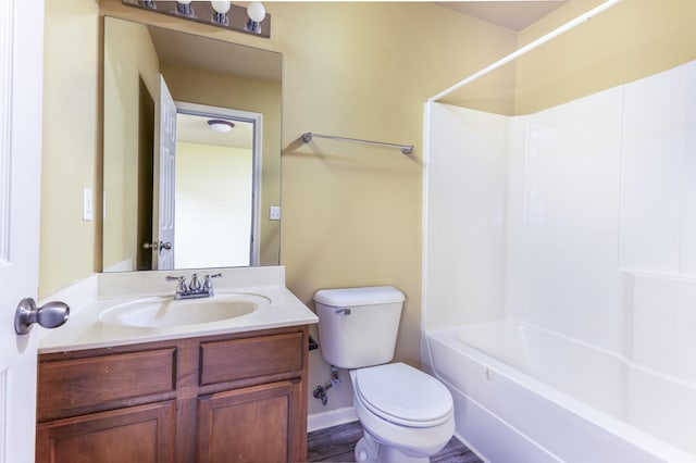 1382 Rural Hill Rd Unit 148, Antioch, TN 37013 - full bathroom featuring toilet, shower / bath combination, baseboards, and vanity