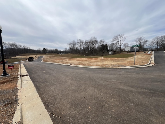 7228 Fairlawn Dr, Fairview, TN 37062 - view of asphalt road featuring curbs and traffic signs