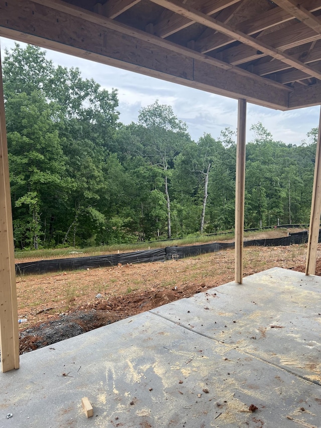 7228 Fairlawn Dr, Fairview, TN 37062 - view of patio / terrace featuring a wooded view