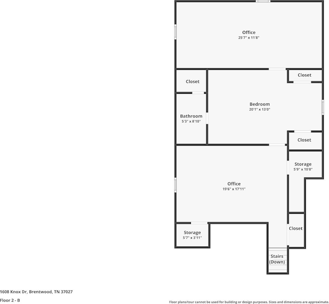 1608 Knox Dr, Brentwood, TN 37027 - view of layout