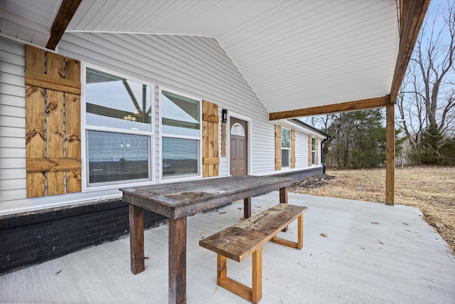 view of patio / terrace