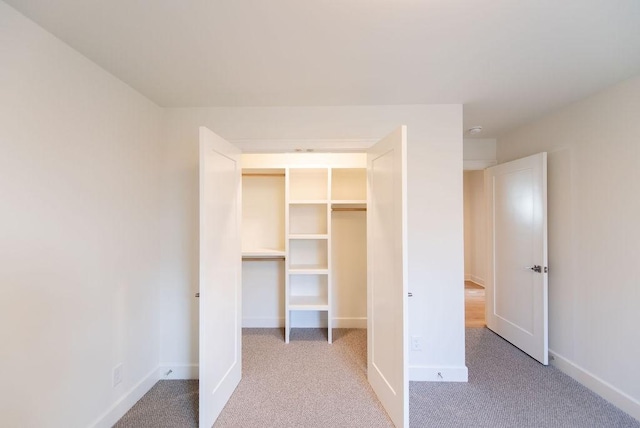 view of closet