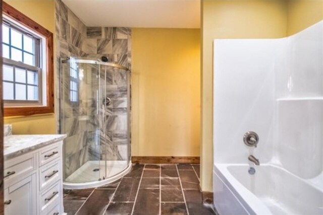 1319 Cemetery Rd, Auburn, KY 42206 - full bathroom featuring baseboards and vanity