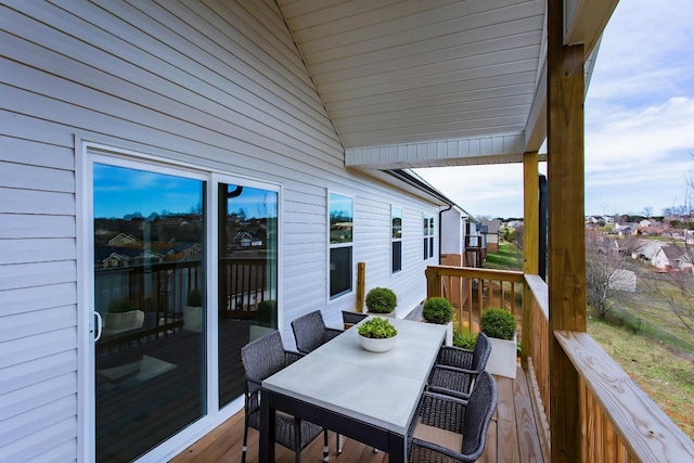 2685 Vista Meadows Ln, Sevierville, TN 37876 - view of wooden terrace