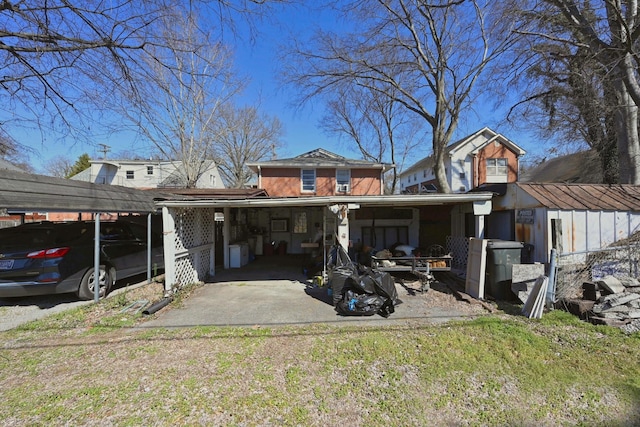 view of back of house