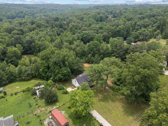 962 Belmont Rd, Clarksville, TN 37040 - aerial view of property and surrounding area featuring a forest