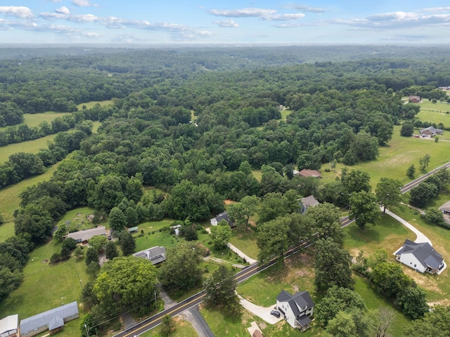 962 Belmont Rd, Clarksville, TN 37040 - bird's eye view of a heavily wooded area