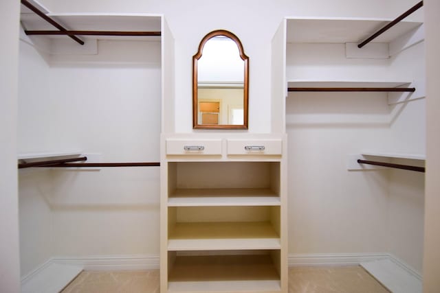 view of spacious closet