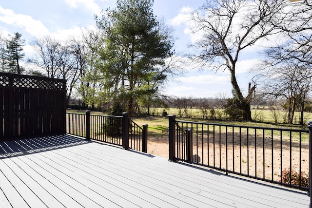 view of deck