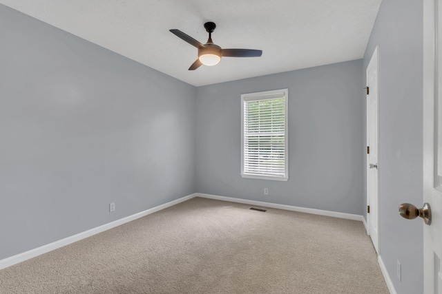 2536 Crescent Meadows Ct, Murfreesboro, TN 37128 - carpeted empty room featuring baseboards and ceiling fan