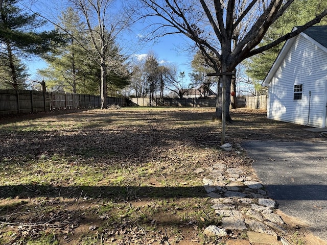 2536 Crescent Meadows Ct, Murfreesboro, TN 37128 - view of yard with a fenced backyard