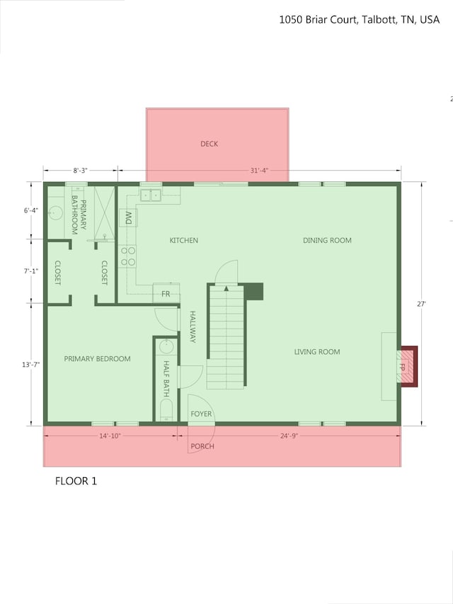 view of layout