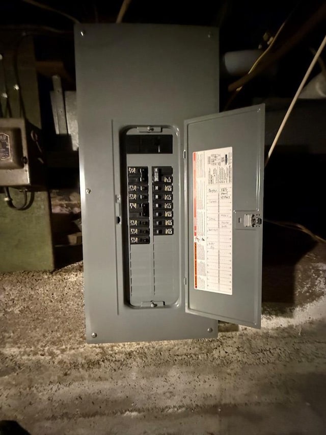 utilities with electric panel