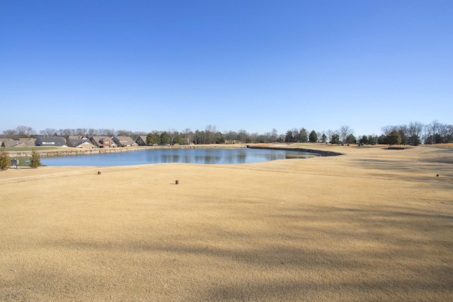 view of water feature