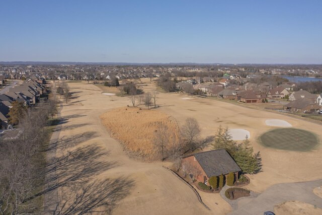 birds eye view of property featuring a residential view