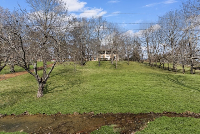 view of yard