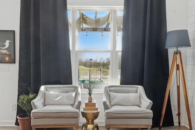 view of sitting room