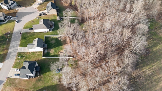 drone / aerial view featuring a residential view