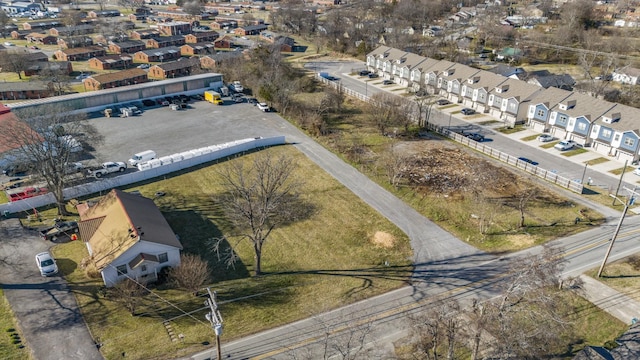 drone / aerial view featuring a residential view